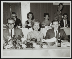Las Vegas Junior Chamber of Commerce Man of the Year event: black-and-white photographs