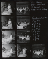 Sue Travis' baby shower: photographs