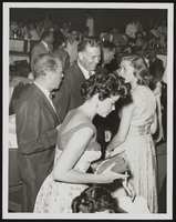 Lauren Bacall, Humphrey Bogart, and Jack Entratter: photographs