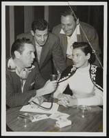 Dennis James and Jack Entratter: photographs