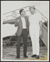 Jack Lemmon and Jack Entratter: photographs
