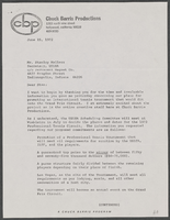 Tennis Tournament: correspondence