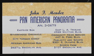 Sands Times requests: correspondence
