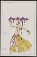 Hallelujah Hollywood: costume design sketches - Act VIII "The Pirate" (folder 4)
