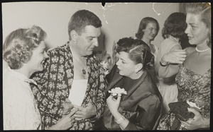 Judy Garland, Lauren Bacall, and others: photograph