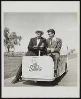 Television personality Dave Garroway at the Sands Hotel: photograph