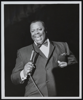 Musician B. B. King at the Sands Hotel: photograph
