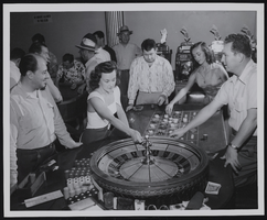 Roulette at the Sands Hotel: photographs