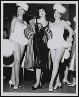 Copa Girls in mink coats: photographs