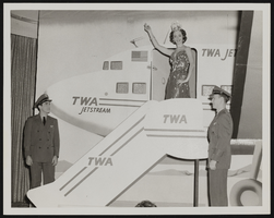 Copa Girls Trans World Airlines show rehearsal: photographs