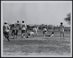 Sands Hotel security vs. front office football game: photographs and publicity records