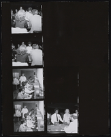 Sands Hotel telephone office and table games: photographs