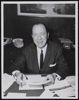 Sands Hotel Convention Sales Director Lloyd Sando: photograph and hiring records