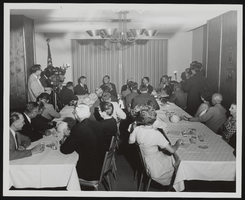 Comedian Red Skelton at press conferences: photographs