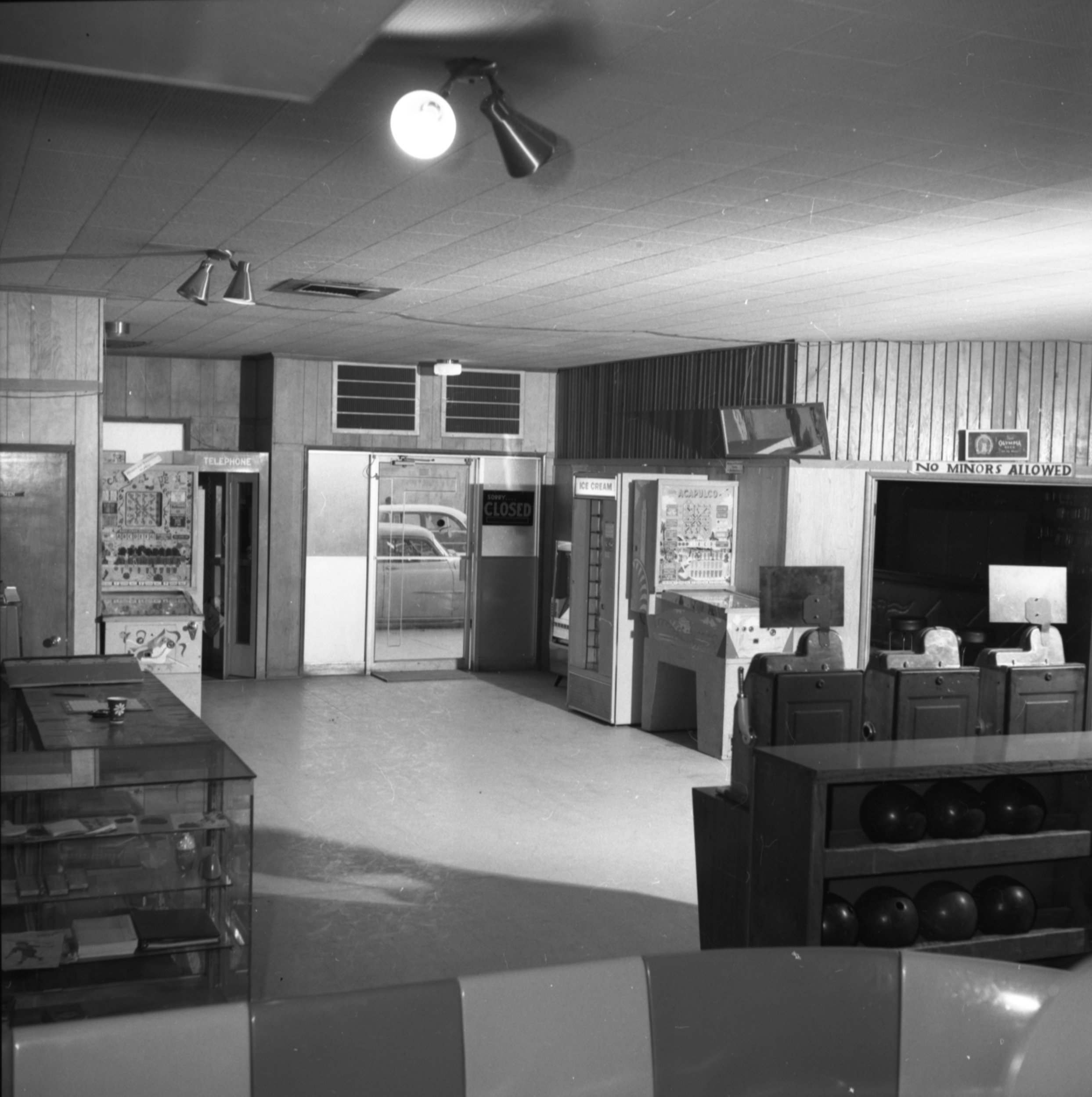 Cotton Bowl Bowling Alley, October 26, 1962