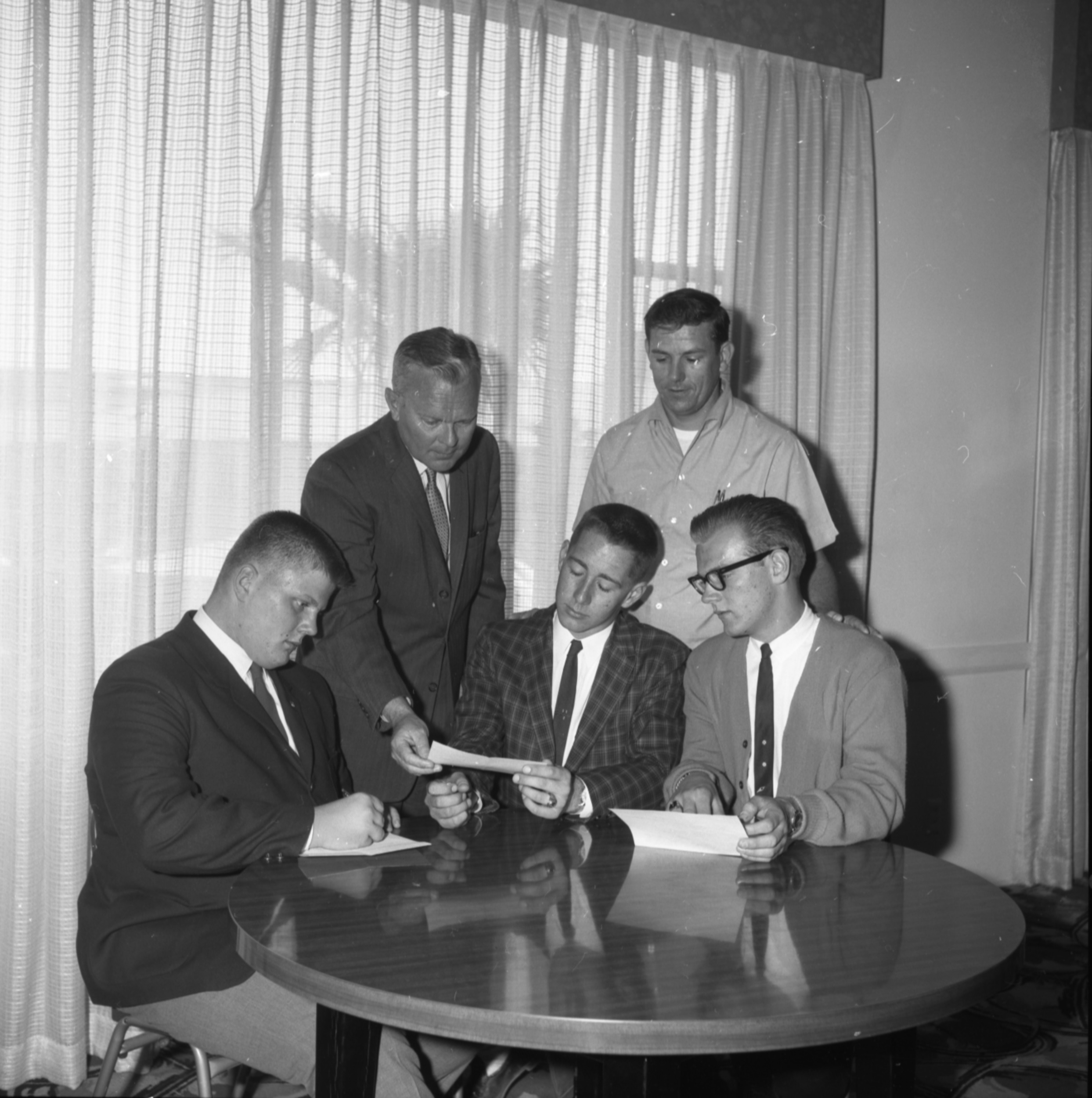 Optimists, Jr. Achievement, April 11, 1963