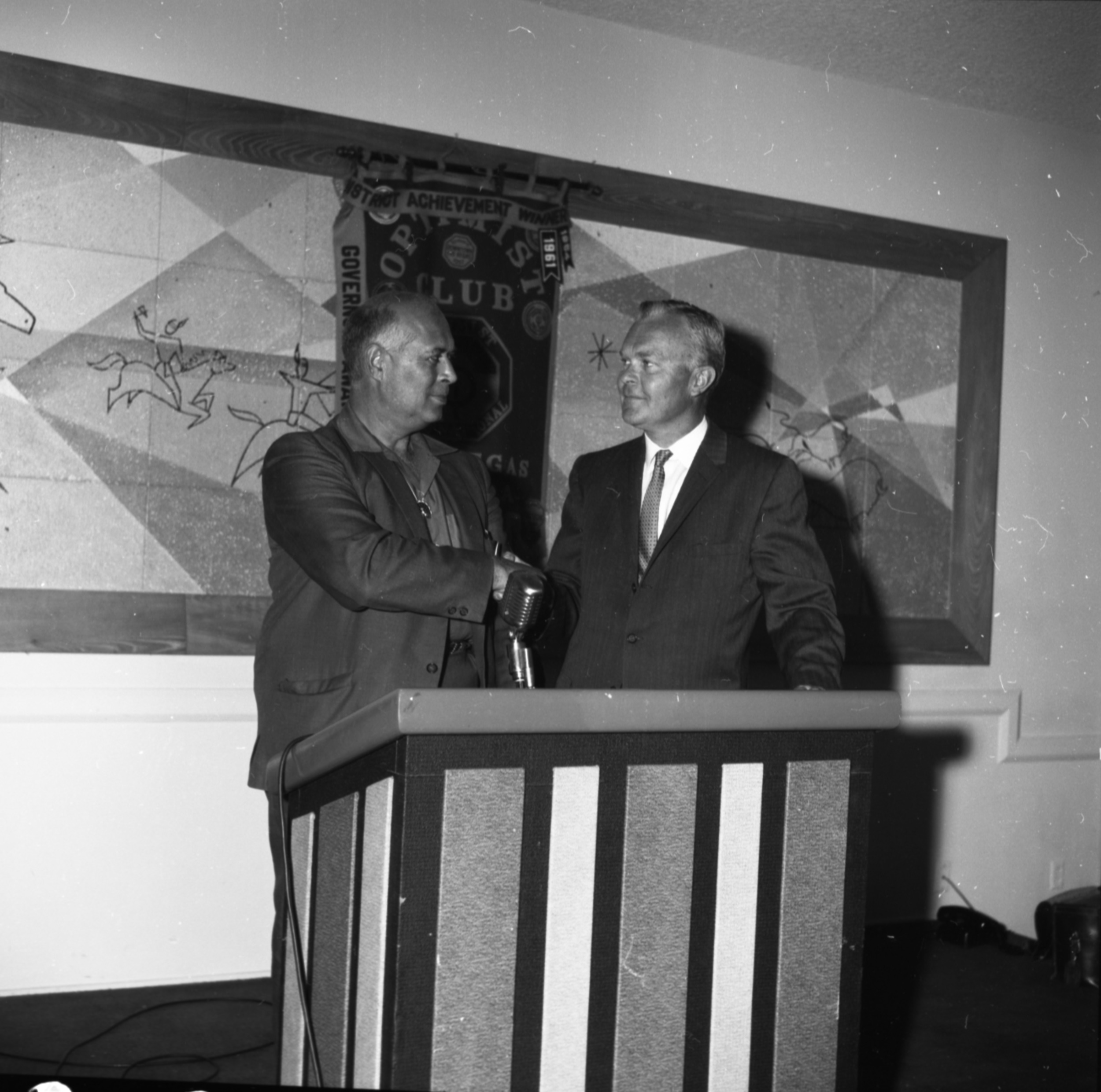 Optimists, Jr. Achievement, April 11, 1963