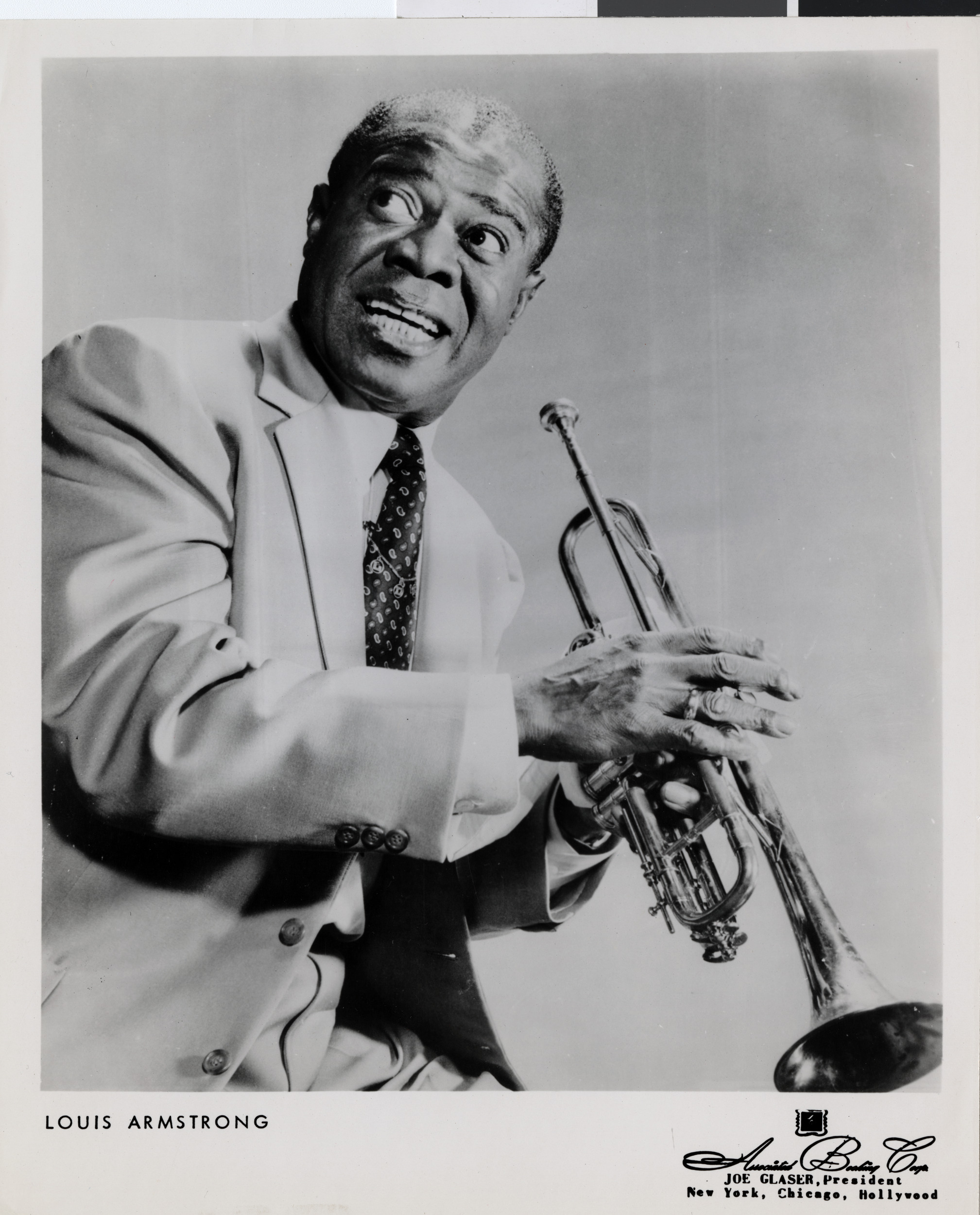 Publicity photograph of Louis Armstrong