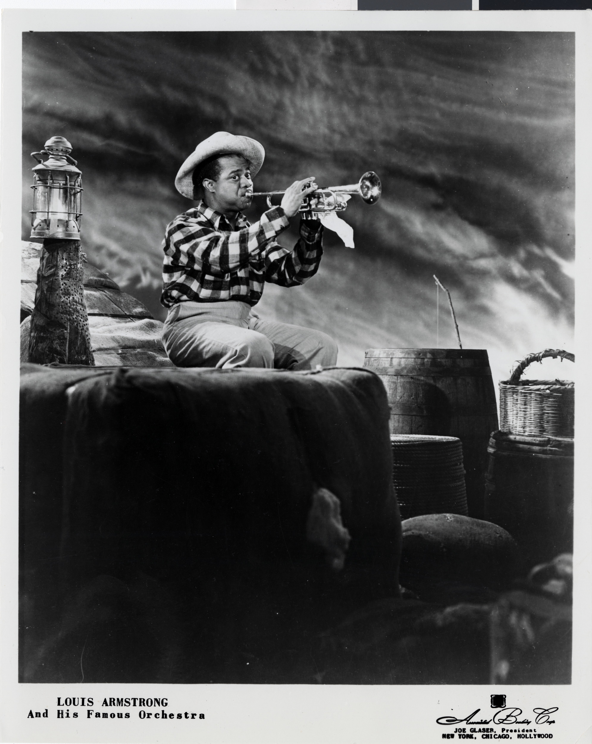 Publicity photograph of Louis Armstrong