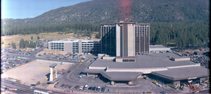 Caesars Tahoe from Sahara Tahoe, Stateline, Nevada: panoramic photograph