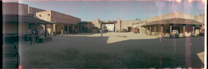 Old Vegas theme park, Henderson, Nevada: panoramic photograph