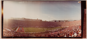 Super Bowl XXI: New York Giants vs. Denver Broncos, Pasadena, California: panoramic photograph