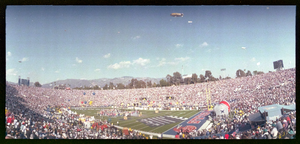 Super Bowl XXVII: the Michael Jackson halftime show, Pasadena, California: panoramic photograph