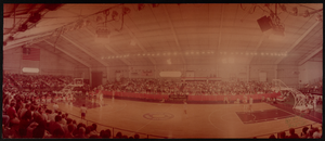 UNLV vs. UCLA basketball game at Caesars Palace: panoramic photograph