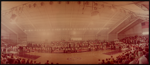 UNLV vs. UCLA basketball game at Caesars Palace: panoramic photograph