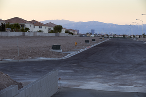 Single family housing development, Enterprise, Nevada: digital photograph