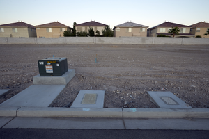 Single family housing development, Enterprise, Nevada: digital photograph