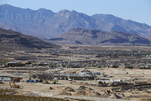 Summerlin South development, Las Vegas, Nevada: digital photograph