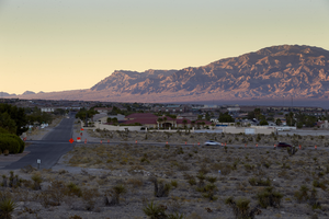 Sheep Mountain Range, Las Vegas, Nevada: digital photograph