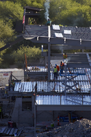 Ascaya Clubhouse under construction, Henderson, Nevada: digital photograph