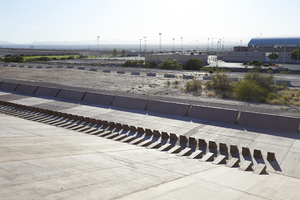 Orchard Detention Basin, North Las Vegas, Nevada: digital photograph