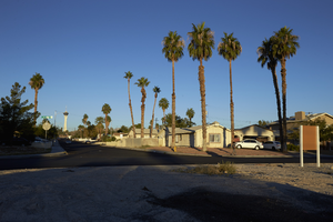 Single family housing near E. Sahara and S. Eastern Avenues, Las Vegas, Nevada: digital photograph