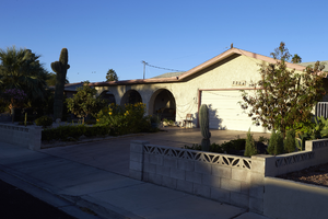 Single family housing near E. Sahara and S. Eastern Avenues, Las Vegas, Nevada: digital photograph