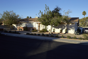 Single family housing near E. Sahara and S. Eastern Avenues, Las Vegas, Nevada: digital photograph