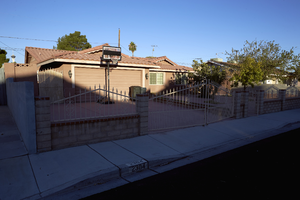 Single family housing near E. Sahara and S. Eastern Avenues, Las Vegas, Nevada: digital photograph