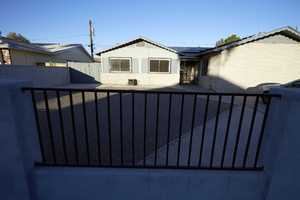 Single family housing near E. Sahara and S. Eastern Avenues, Las Vegas, Nevada: digital photograph