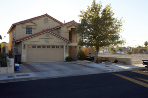 Single family housing near E. Sahara and S. Eastern Avenues, Las Vegas, Nevada: digital photograph