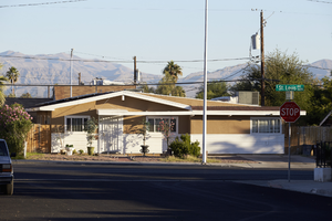 Single family housing near E. Sahara and S. Eastern Avenues, Las Vegas, Nevada: digital photograph