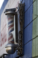 Businesses on Jackson Avenue in the Historic Westside neighborhood, Las Vegas, Nevada: digital photograph