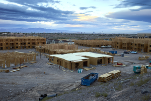 Cornerstone multifamily development under construction, Henderson, Nevada: digital photograph