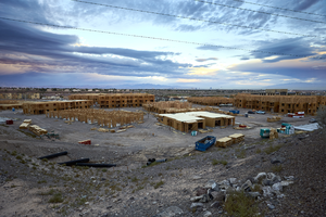 Cornerstone multifamily development under construction, Henderson, Nevada: digital photograph