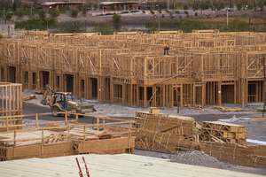 Cornerstone multifamily development under construction, Henderson, Nevada: digital photograph
