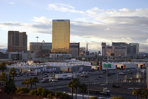 Trump Tower, Las Vegas, Nevada: digital photograph