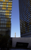 Paris Las Vegas' Eiffel Tower with Veer Towers, Las Vegas, Nevada: digital photograph