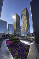 Veer Towers at CityCenter on the Las Vegas Strip, Las Vegas, Nevada: digital photograph