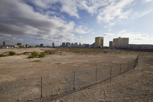 Las Vegas Stadium site pre-construction, Las Vegas, Nevada: digital photograph